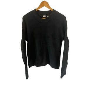 GAP Sweater Women’s XS Black High Neck Pullover Long Sleeve Knit Top